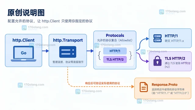 Go http.Protocols 怎么限定客户端使用的 HTTP 版本