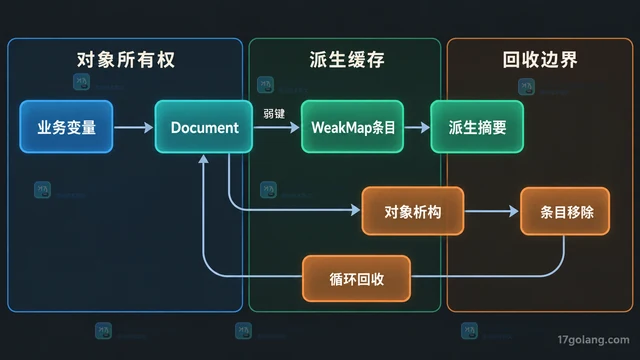 PHP WeakMap 为什么对象销毁后键会自动消失