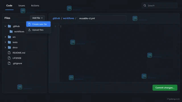 GitHub Actions 抽取可复用工作流并传递最小权限