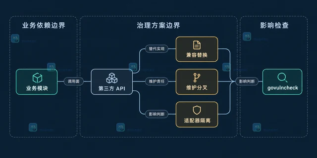 第三方模块停止维护时，替换、分叉与隔离该怎么选