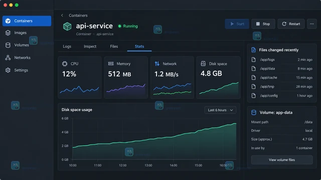 Docker Desktop 如何查看并限制容器磁盘占用