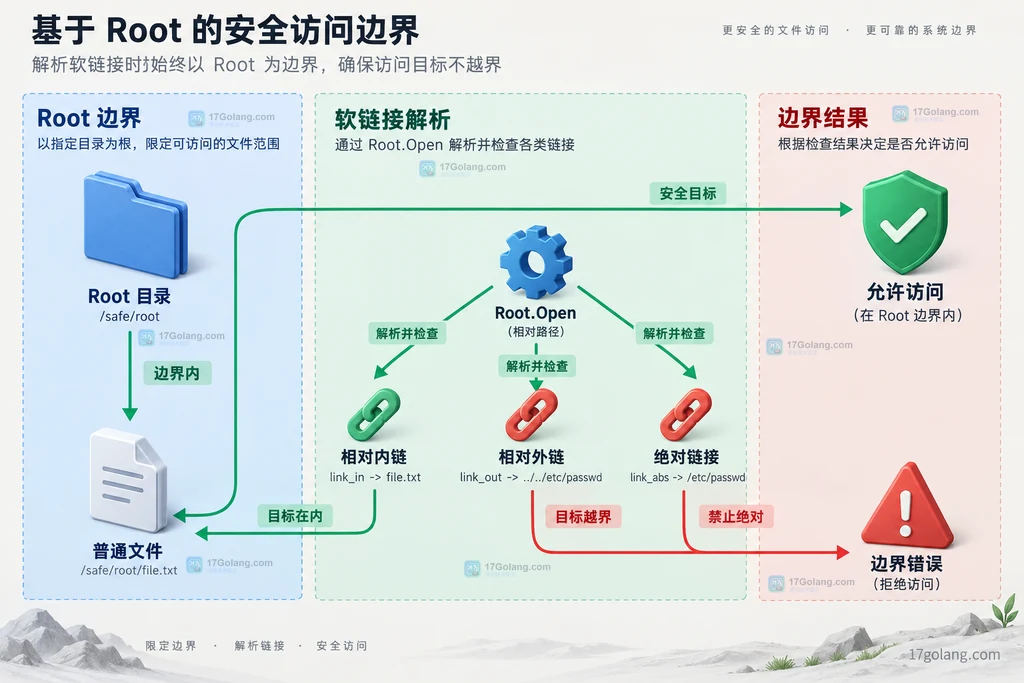 Lstat、Readlink、Stat 与 Open 对软链接的不同语义