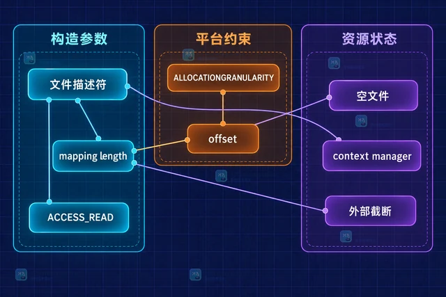 Python mmap 怎样分段处理超过内存的大文件