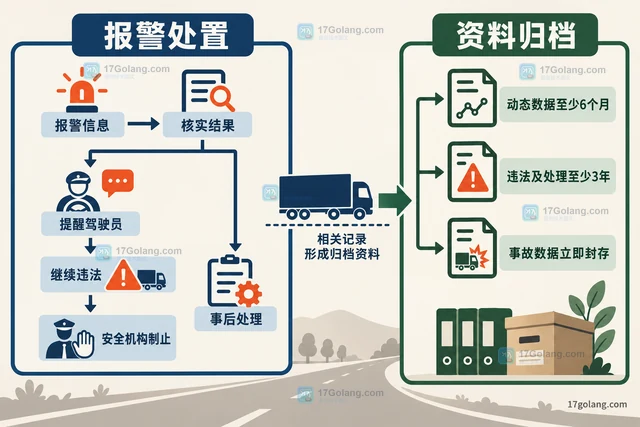 道路货运企业怎样核对车辆动态监控记录