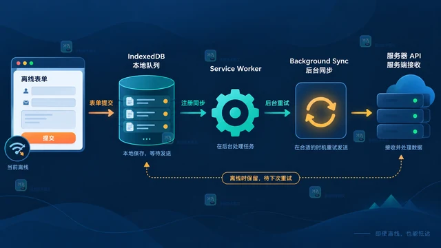 Background Sync 延迟提交离线表单数据