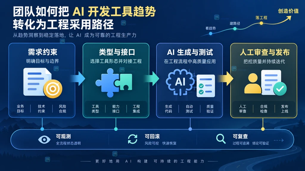 TypeScript、Python、AI 项目和可复现工具链之间的关系说明图