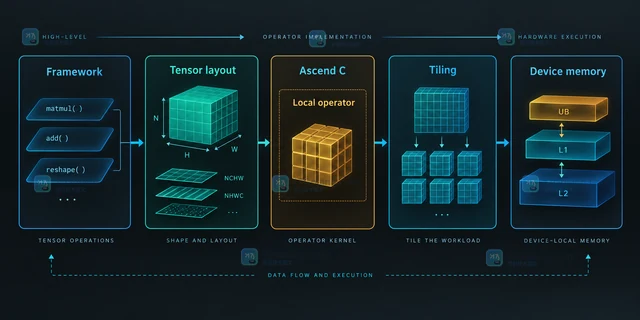 DeepSeek Ascend 工具链中的算子与通信分工