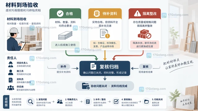 小型装修项目开工前怎样整理材料进场验收单