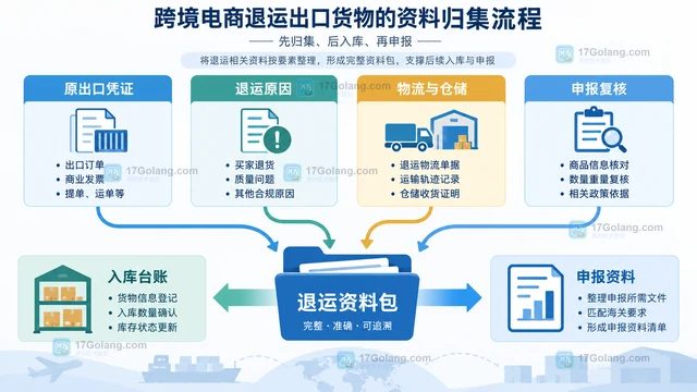 跨境电商退运商品怎样整理入库与申报资料
