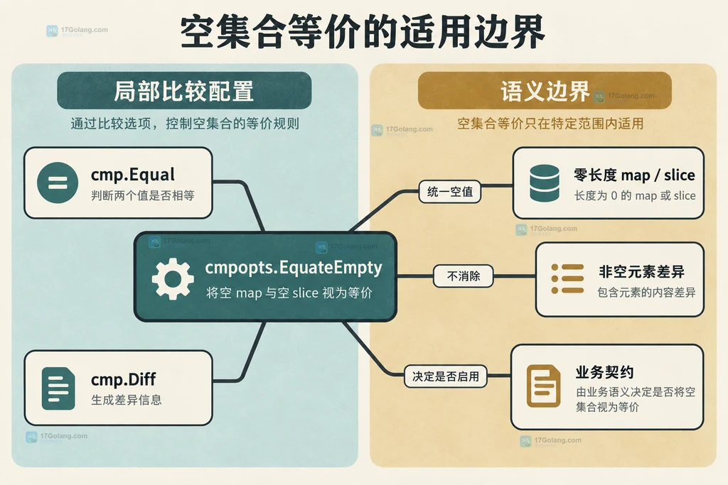 空集合比较选项与适用边界关系图