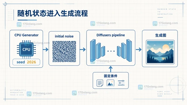 Diffusers怎样使用Generator复现同一张生成图