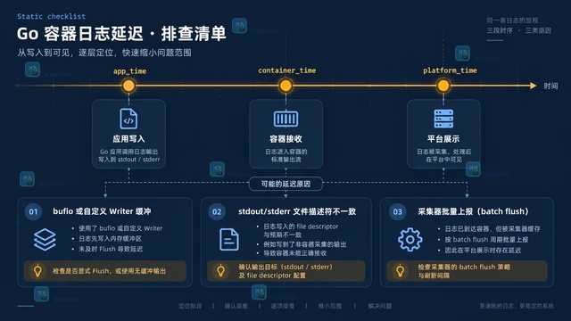 Go 日志在容器中为什么没有及时输出