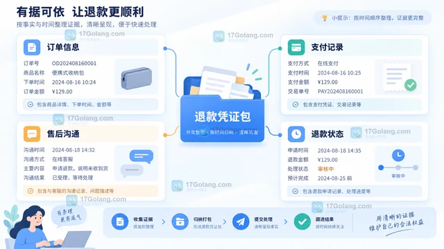 消费者线上退款迟迟未到账怎样保留凭证