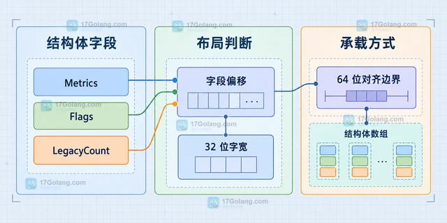 Go 低位宽架构上原子变量未对齐如何处理