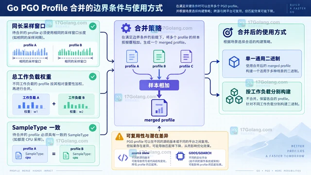 Go PGO 怎样合并多个代表性 profile
