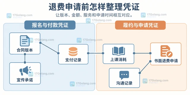 职业培训报名后怎样核对服务和退费条款