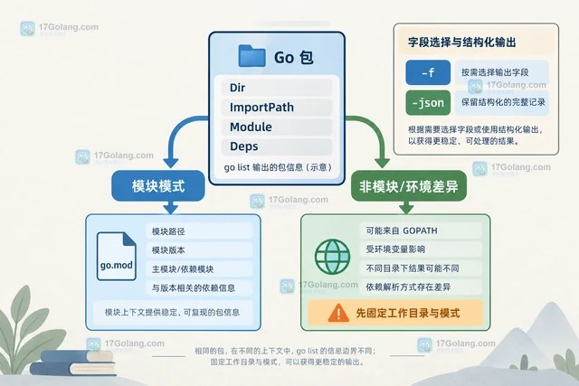 Go go list 提取构建依赖信息的用途