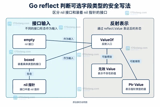 Go reflect 判断可选字段类型的安全写法