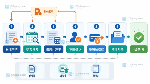 培训机构如何整理学员退课与费用结算记录