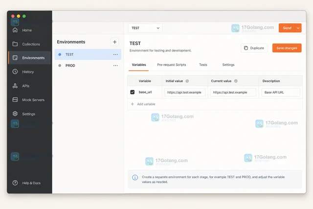 Postman 用环境变量切换 API 地址的操作步骤