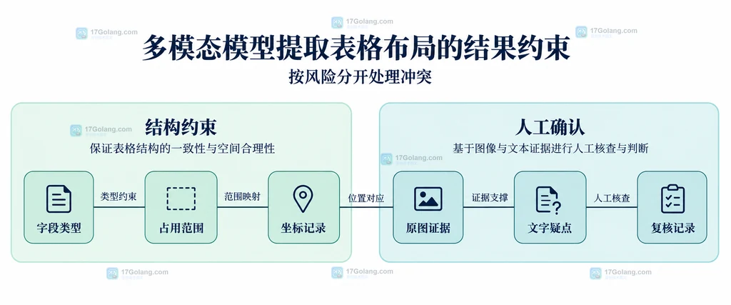结构约束与人工确认职责边界图