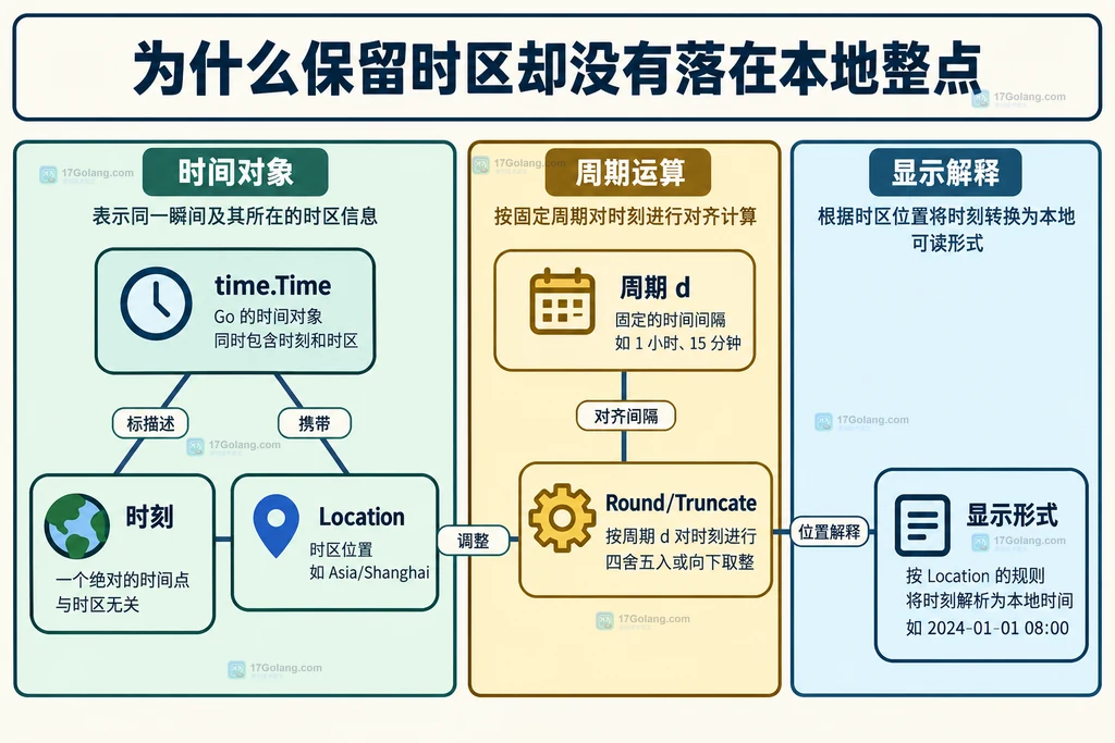 time.Time的时刻、Location与周期参数的静态关系