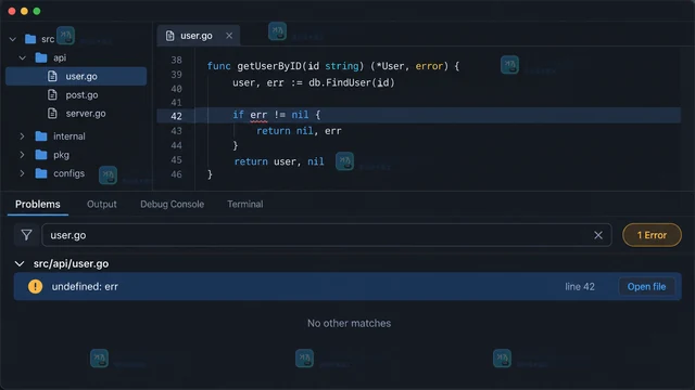 VS Code 怎样按文件筛选问题列表