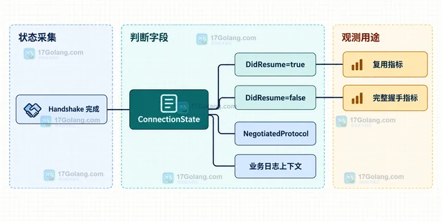 Go crypto/tls 怎样通过 ConnectionState 判断会话是否恢复