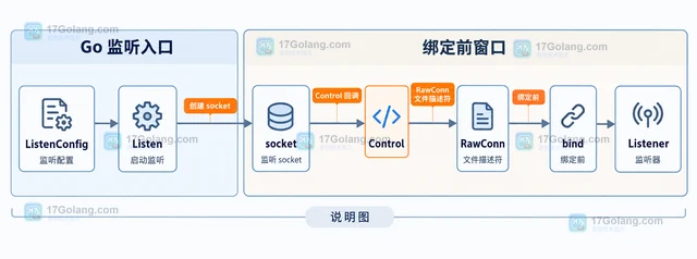 Go net.ListenConfig 怎样设置 socket 选项
