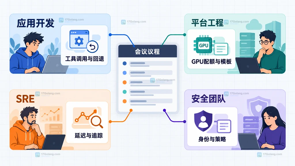 KubeCon 议程按角色映射说明图