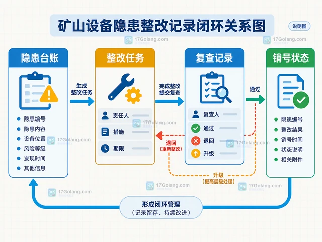 矿山设备点检记录怎样关联隐患整改