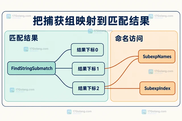 Go regexp.Regexp NumSubexp 怎样计算捕获组数量