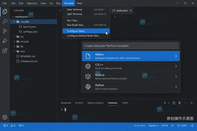 开发工具 VS Code tasks 跨平台命令 怎样处理