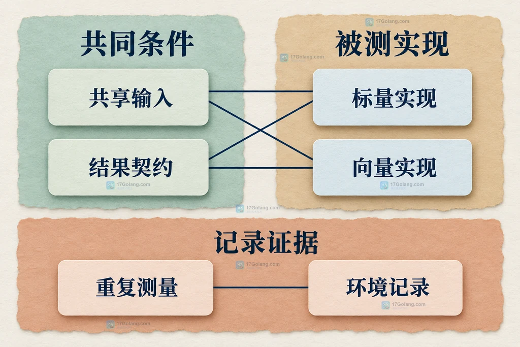 标量与向量比较的测量契约结构图