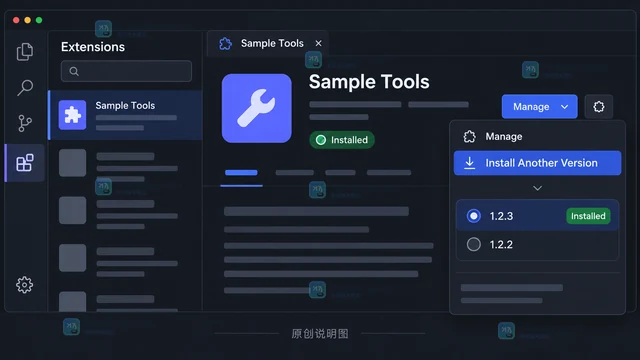 VS Code 扩展怎样安装指定版本