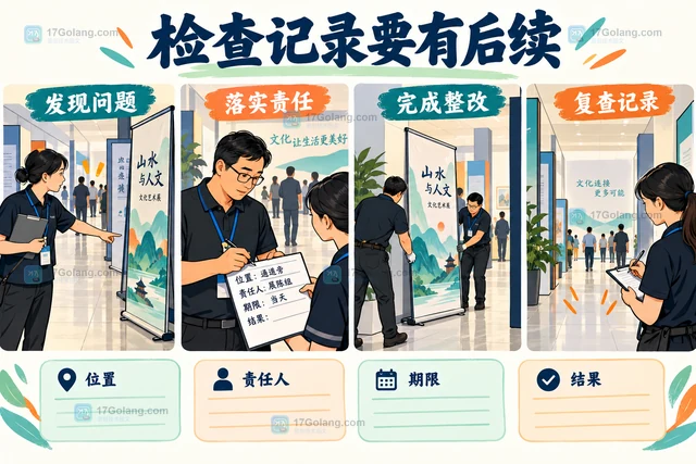 文化活动承办方怎样整理场地安全检查清单