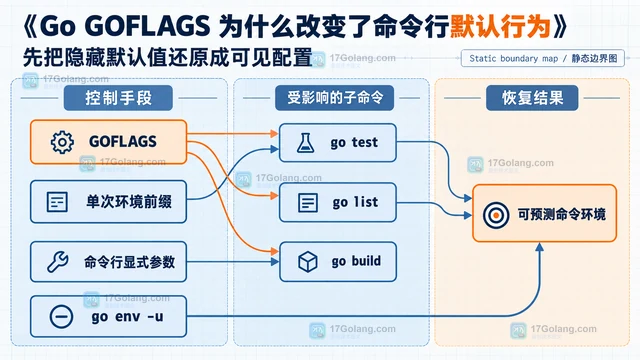 Go GOFLAGS 为什么改变了命令行默认行为