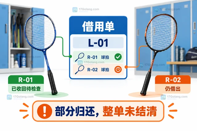 体育场馆 怎样管理共享器材的借还状态