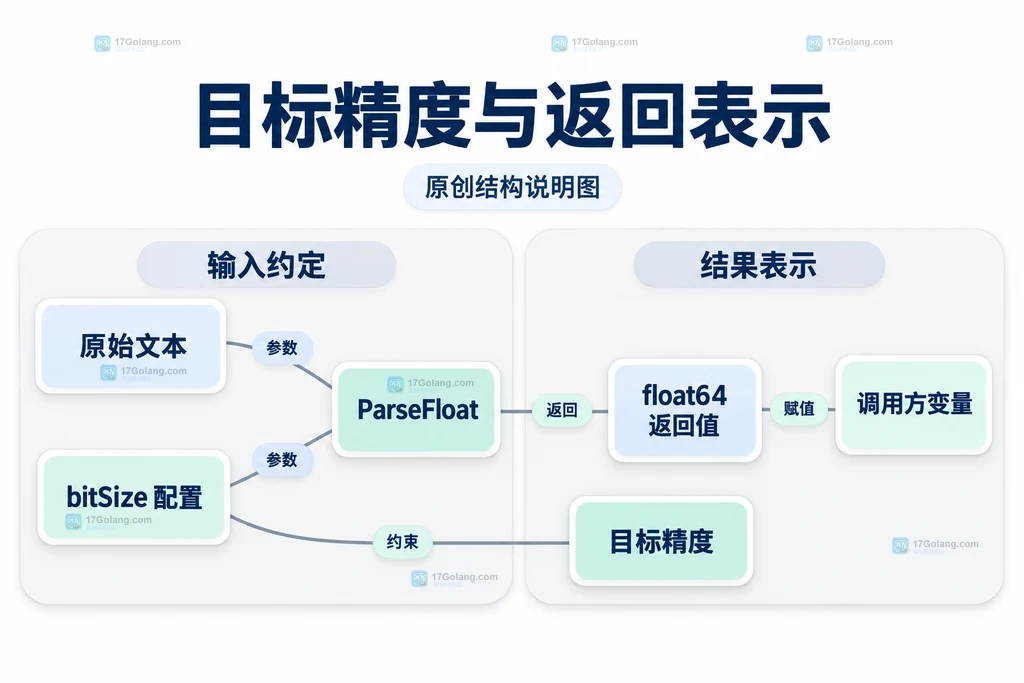原始文本、目标精度与返回值的静态关系