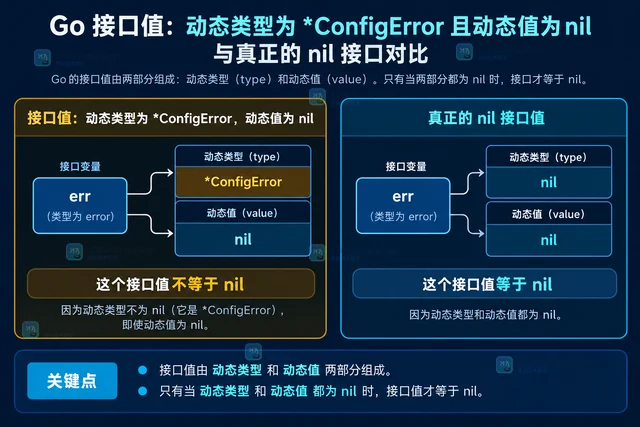 Go interface 包装 typed nil 的判空方案