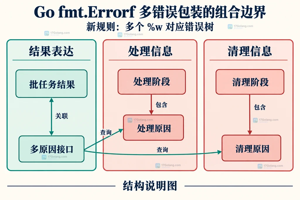 批任务结果同时包装处理原因和清理原因的静态错误树