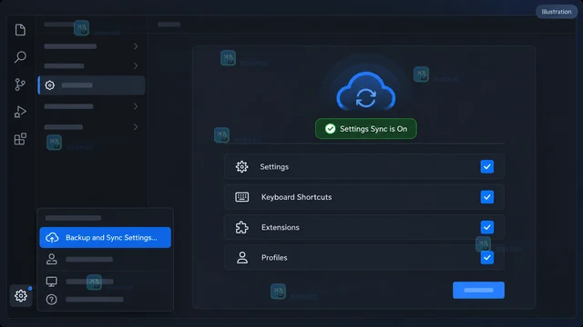 VS Code Settings Sync 配置文件与设备范围