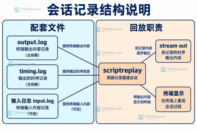 Linux script 怎样把终端输入输出和时序分别记录