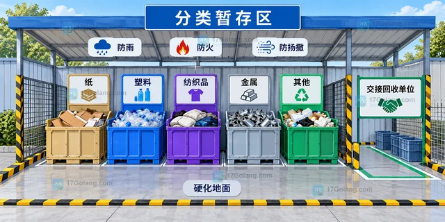 快递网点回收的循环包装箱怎样分类存放