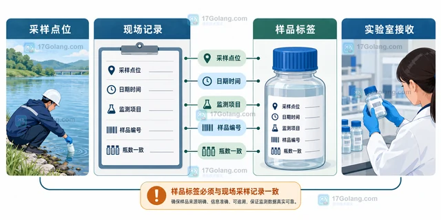 水质送检样品的标签为什么要与现场采样记录对应