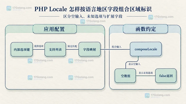PHP Locale 怎样按语言地区字段组合区域标识