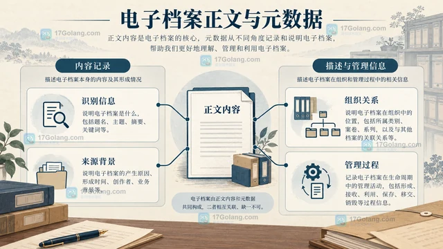 电子档案移交时为什么不能只交正文文件不交元数据