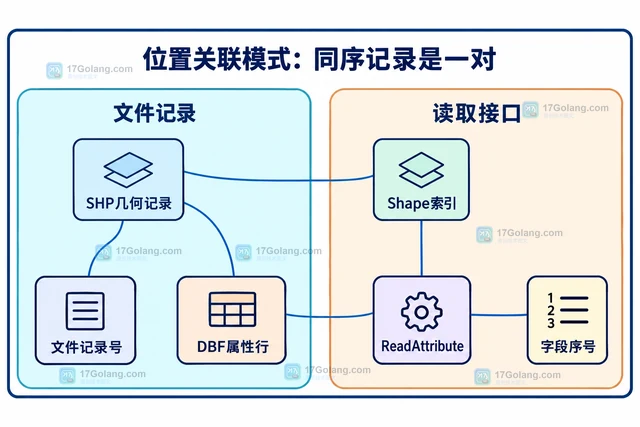 Go go-shp SHP与DBF的记录怎样对应