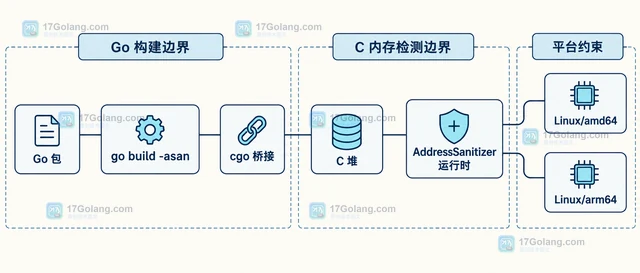 Go runtime/asan 怎样辅助排查 C 内存越界