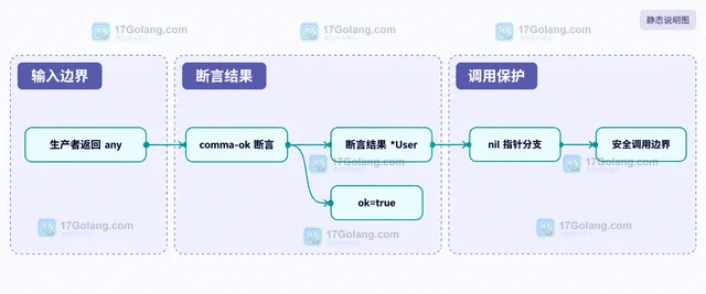 Go 接口 nil 指针 的 comma-ok 断言排查